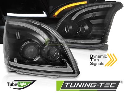 Передние фары динамические с DRL от Tuning-Tec для Toyota LC Prado 120