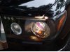 Фары передние Angel Eyes Black на Toyota Tundra II / Sequoia II