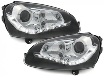 Фары передние Dayline Mono Black на Volkswagen Golf V