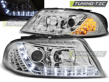 Фары передние Daylight Chrome на Volkswagen Passat B5+ 3BG