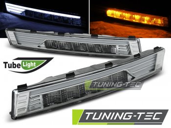 Указатели поворота Tube Light LED Chrome на Volkswagen Passat B6 3C