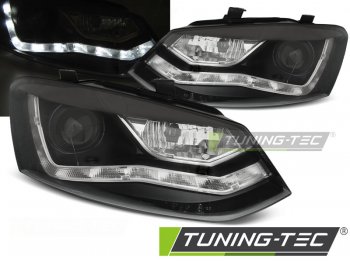 Фары передние Daylight Black на Volkswagen Polo 6R