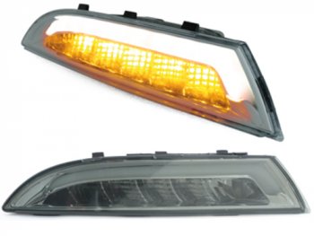 Указатели поворота CarDNA LED Smoke на Volkswagen Scirocco III