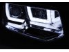 Фары передние U-Type Eyes Chrome на Volkswagen T5 рестайл