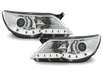 Фары передние Dayline Chrome на VW Tiguan