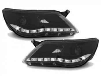 Фары передние Dayline Black на VW Tiguan