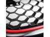 Решётка радиатора Black Red от JOM на Volkswagen Golf V