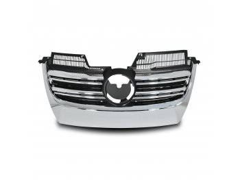 Решётка радиатора Black Chrome от JOM на Volkswagen Golf V