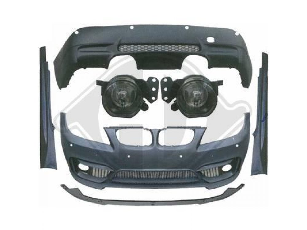 Аэродинамический обвес стиль М4 от HD для BMW 3 E92 / E93