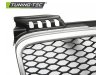 Решётка радиатора от Tuning-Tec Black Silver RS Style на Audi A4 B7