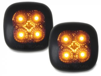 Повторители поворота LED Black на Audi A3 8L / A4 B5 / Fabia I
