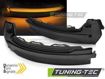 Повторители поворота Dynamic LED Smoke в корпус зеркала для Audi A3 8V