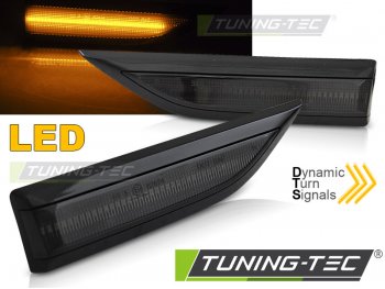 Повторители поворота динамические LED тёмные для VW T6
