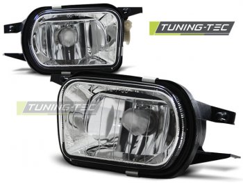 Противотуманные фары Chrome от Tuning-Tec для Mercedes C W203 / SLK R170