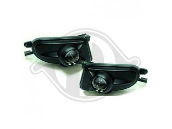 Противотуманные фары Black от HD для Mercedes CLK W208 / E W210 / SLK R170