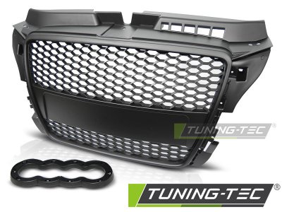 Решётка радиатора от Tuning-Tec Matt Black RS-Style на Audi A3 8P New