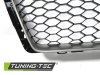 Решётка радиатора от Tuning-Tec Matt Black Silver RS Look на Audi A4 B9