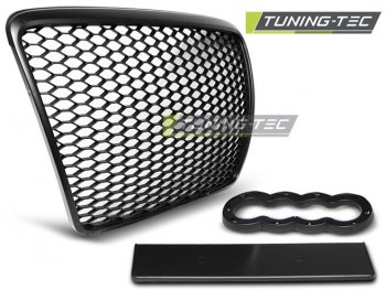 Решётка радиатора от Tuning-Tec RS Look Black на Audi A6 C6 рестайл