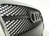 Решётка радиатора от FK Automotive Black Chrome под кольца на Audi A6 C6