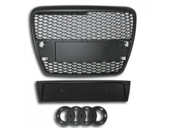 Решётка радиатора от Jom Black RS Look на Audi A6 C6 4F