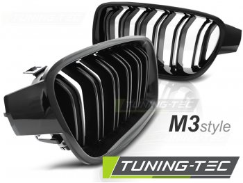Решётка радиатора M3 Look Glossy Black на BMW 3 F30 / F31
