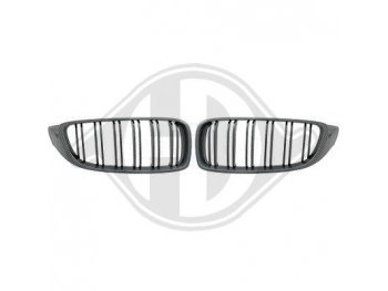 Решётка радиатора под карбон в стиле M4 на BMW 4 F32 / F33 / F36
