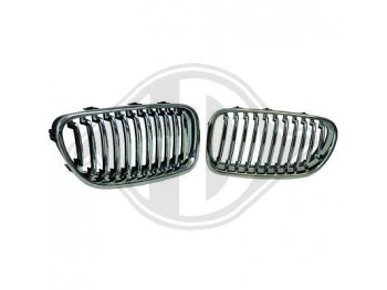Решётка радиатора от HD Black Chrome на BMW 5 F10 / F11