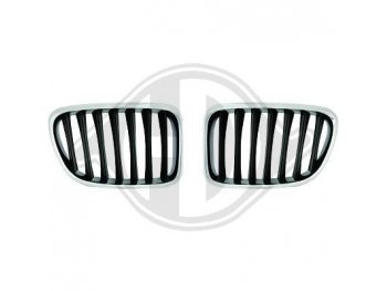 Решётка радиатора Black Chrome от HD на BMW X1 E84