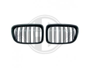Решётка радиатора Black M Look от HD на BMW X1 E84