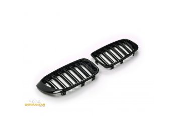 Решётка радиатора Glossy Black M Look от Germanparts на BMW X3 F25 рестайл