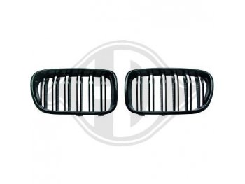 Решётка радиатора Black M Look от HD на BMW X3 F25