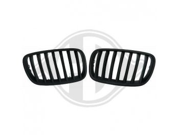 Решётка радиатора от HD Black на BMW X5 E70 / X6 E71