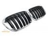 Решётка радиатора чёрный глянец с хромом в стиле M от GermanParts на BMW X1 F48