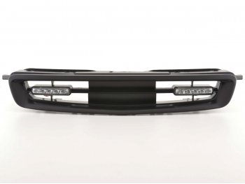 Решётка радиатора от FK Automotive Black с DRL на Honda Civic VI