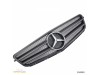 Решётка радиатора в стиле AMG C63 Var2 Matt Black Chrome на Mercedes C класс W204