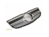 Решётка радиатора AMG Look Black Silver от GermanParts на Mercedes GLK класс X204 рестайл