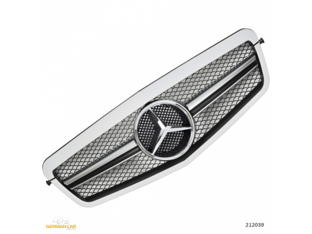 Решётка радиатора AMG Look на Mercedes E класс W212