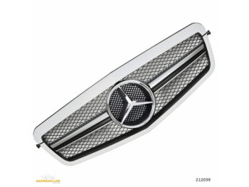 Решётка радиатора AMG Look на Mercedes E класс W212