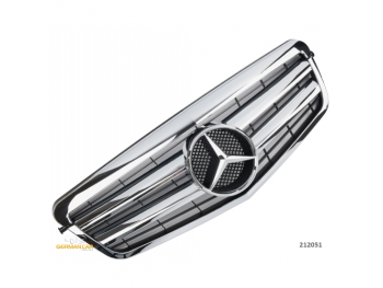 Решётка радиатора Chrome на Mercedes E класс W212