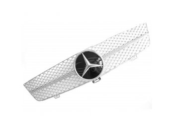 Решётка радиатора AMG CLS63 Look Chrome на Mercedes CLS класс W219 рестайл