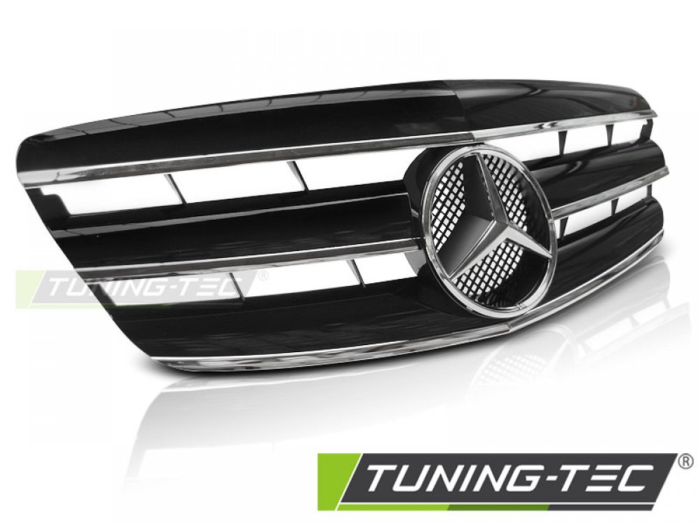 Решётка радиатора CL Look Black Chrome от Tuning-Tec на Mercedes S класс W221