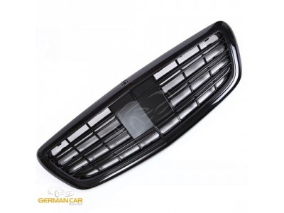 Решётка радиатора S65 AMG Look Glossy Black от GermanParts на Mercedes S класс W222