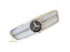 Решётка радиатора AMG Look Silver Chrome на Mercedes C класс W203
