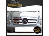 Решётка радиатора AMG Look Chrome на Mercedes CLK класс W208