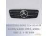 Решётка радиатора AMG Look Glossy Black на Mercedes CLK класс W208