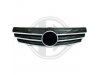 Решётка радиатора AMG Look Black Chrome на Mercedes CLK класс W209