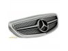 Решётка радиатора AMG Look Silver Chrome, Avantgarde на Mercedes E класс W212 рестайл