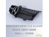 Решётка радиатора AMG CLS63 Look Matt Black на Mercedes CLS класс W219