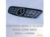 Решётка радиатора от Germanparts Black Chrome на Mercedes S класс W220