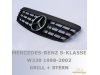Решётка радиатора от Germanparts Matt Black Var2 на Mercedes S класс W220
